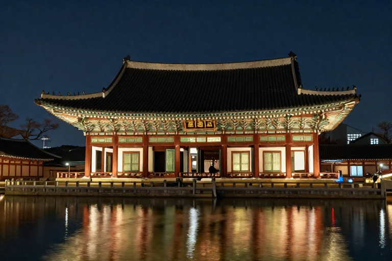 경주 동궁과 월지 기본정보 및 야경 관람 팁 정리 주제를 표현한 편집 이미지