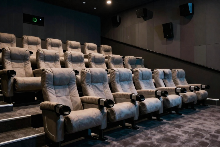 오디세이 4DX 상영관 관람 후기 및 특수효과 매력 주제를 표현한 편집 이미지