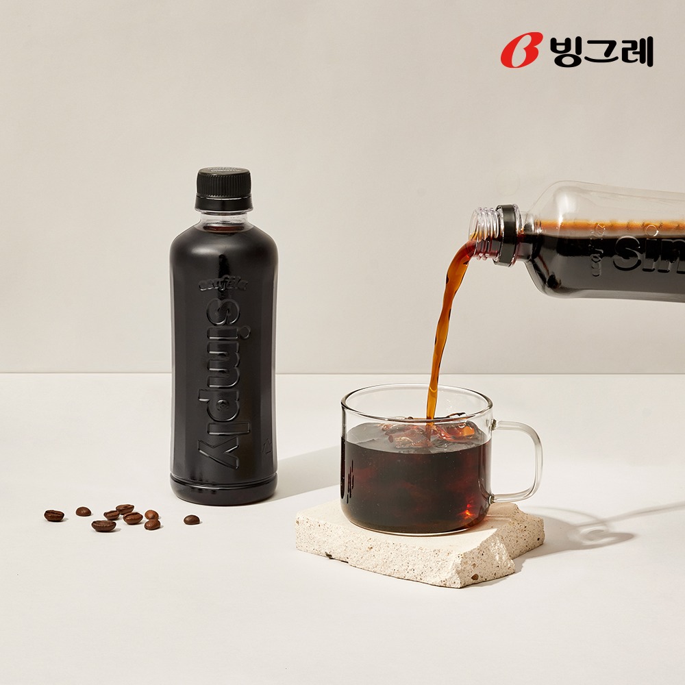 빙그레 아카페라 심플리 디카페인 아메리카노, 400ml, 20개 제품 이미지
