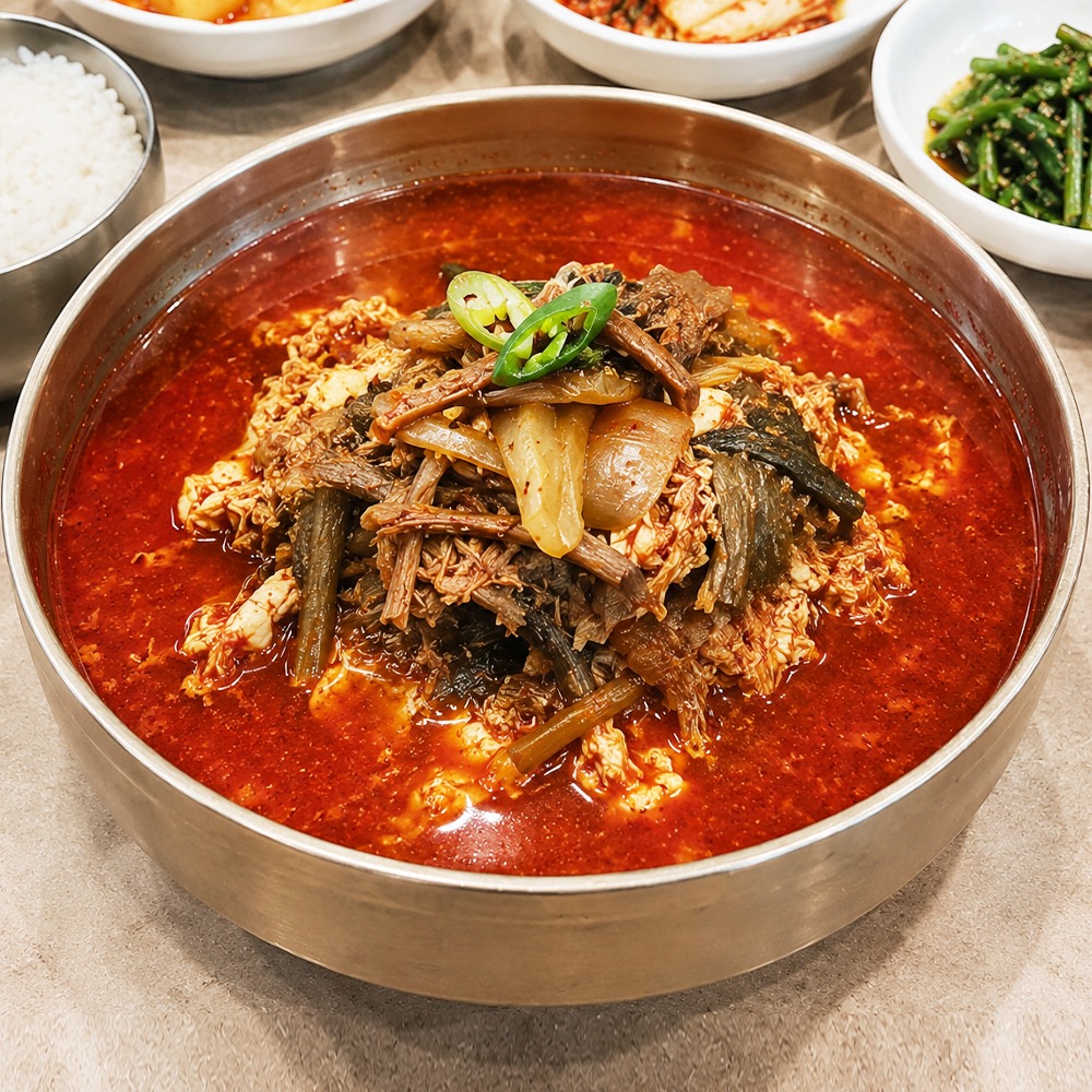 토종 고사리 육개장 600g 대파육개장 캠핑음식 제품 이미지
