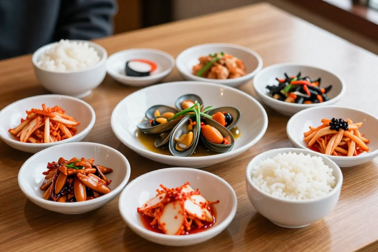 강경 젓갈백반 논산 맛집 추천 주제를 표현한 편집 이미지
