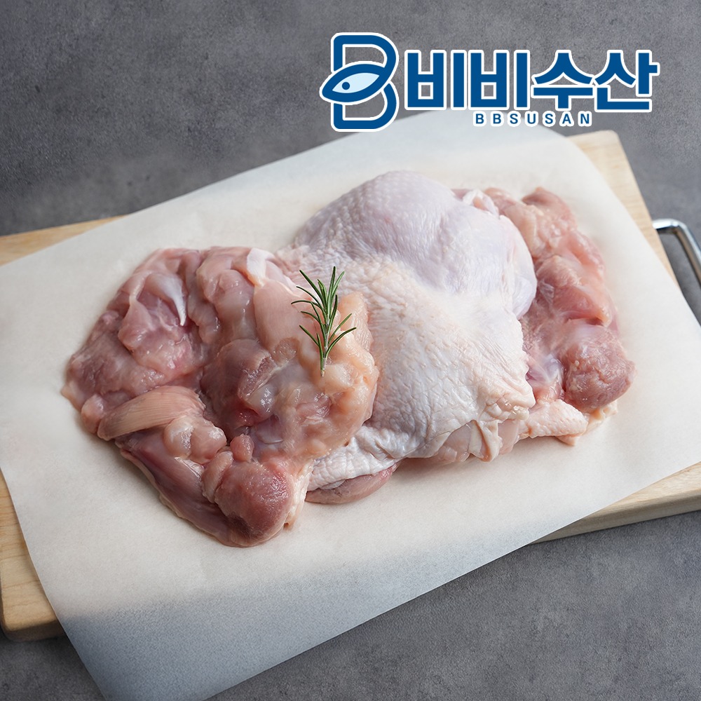 닭정육 뼈없는 순살 닭다리살 2kg 제품 이미지