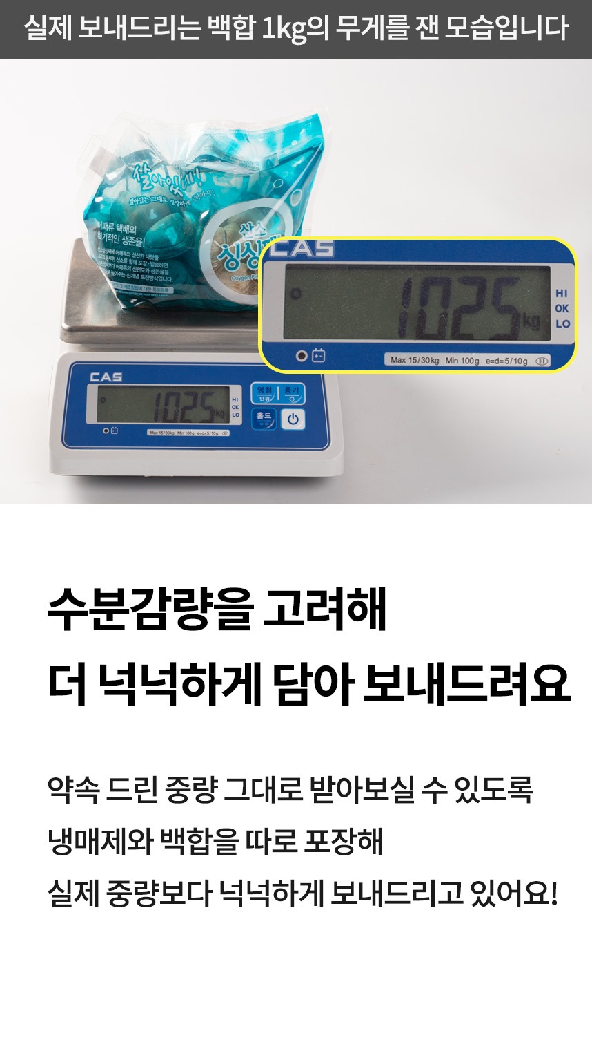 제철 백합 조개 1kg 백상합 조개구이 캠핑 제품 이미지