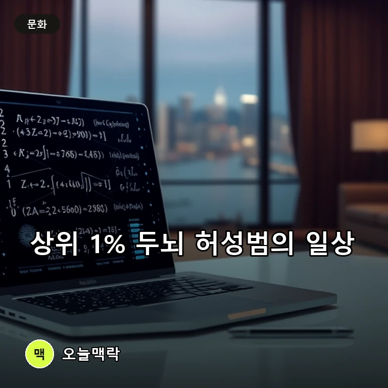IQ 151 카이스트 허성범, 389만 뷰 화제성부터 한강뷰 일상까지 공개 주제를 표현한 편집 이미지