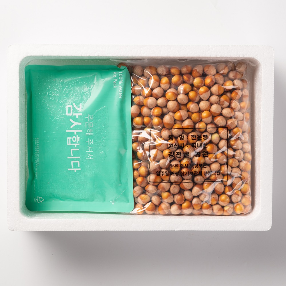 무농약 은행 깐은행 피은행 500g 제품 이미지
