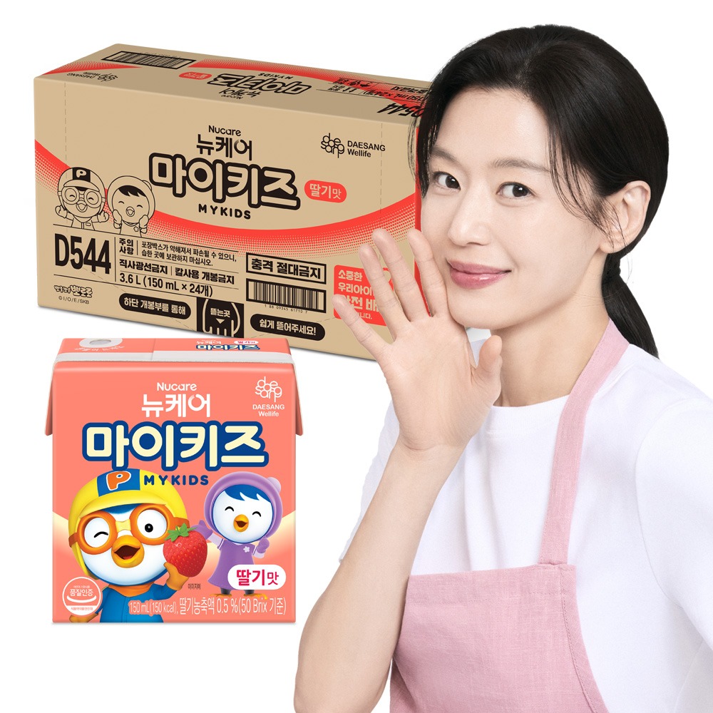 뉴케어 마이키즈 딸기맛 아이간식 150ml, 24개 제품 이미지