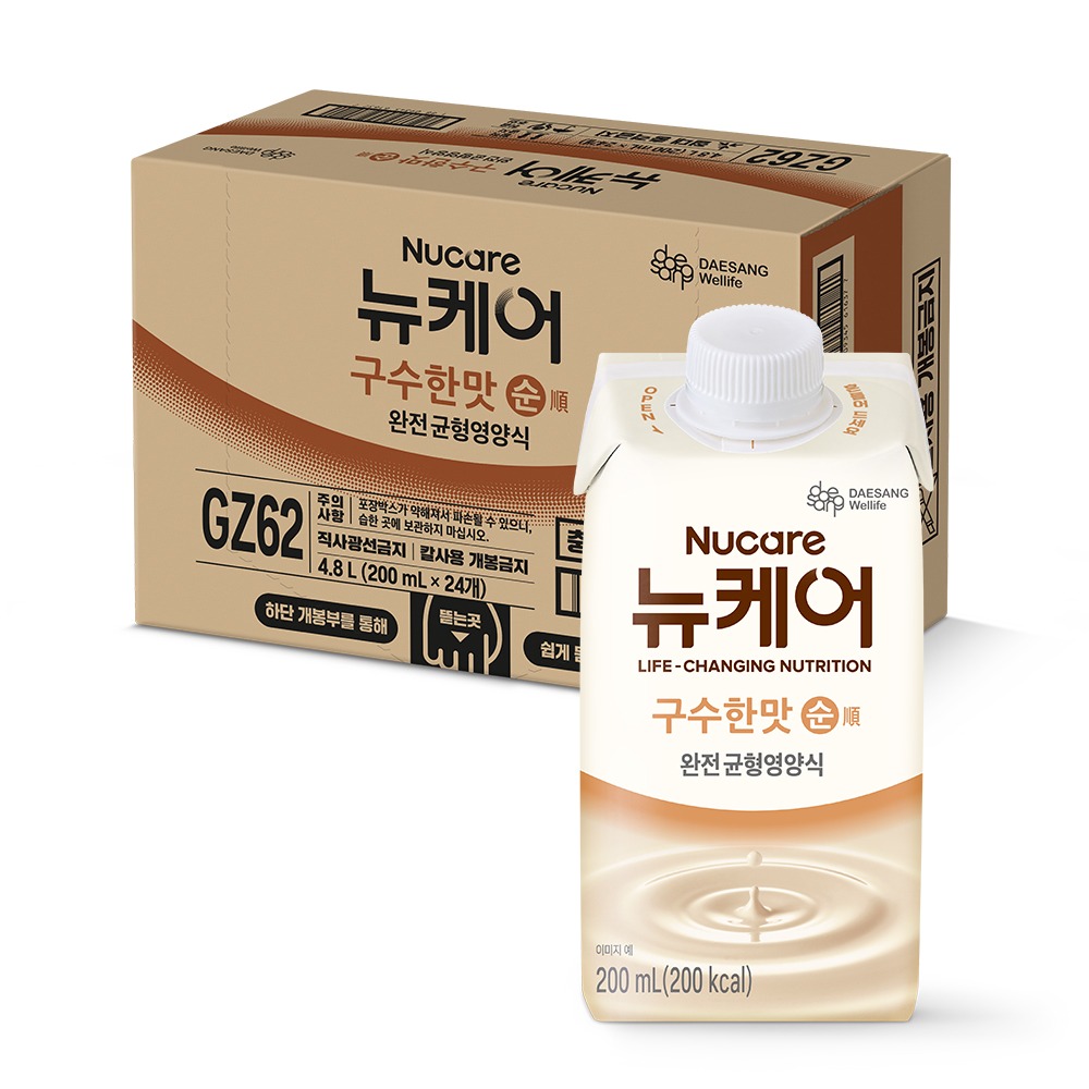 뉴케어 구수한맛 순 균형영양식 200ml, 24개 제품 이미지