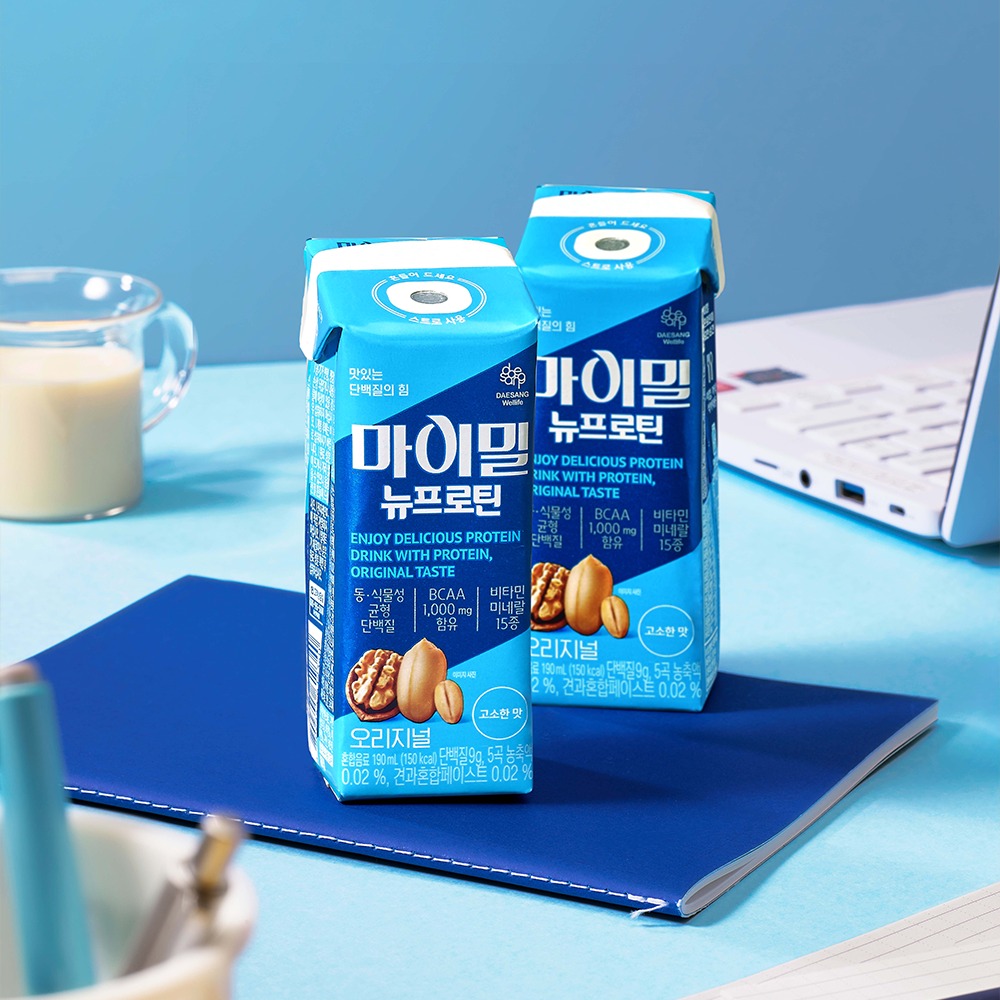 마이밀 뉴프로틴 오리지널 단백질음료 190ml, 60개 제품 이미지