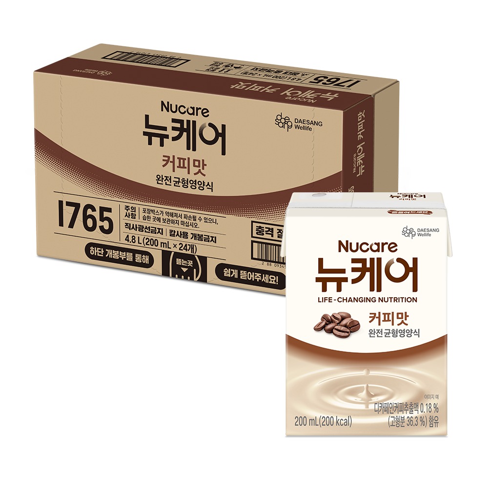 뉴케어 커피맛 200ml 24팩 균형영양식 제품 이미지