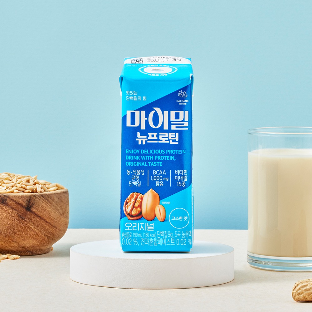 마이밀 뉴프로틴 오리지널 단백질음료 190ml, 30개 제품 이미지