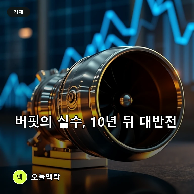 워런 버핏의 '실수'로 불리던 프리시전 캐스트파츠, 10년 만에 몸값 대반전 주제를 표현한 편집 이미지