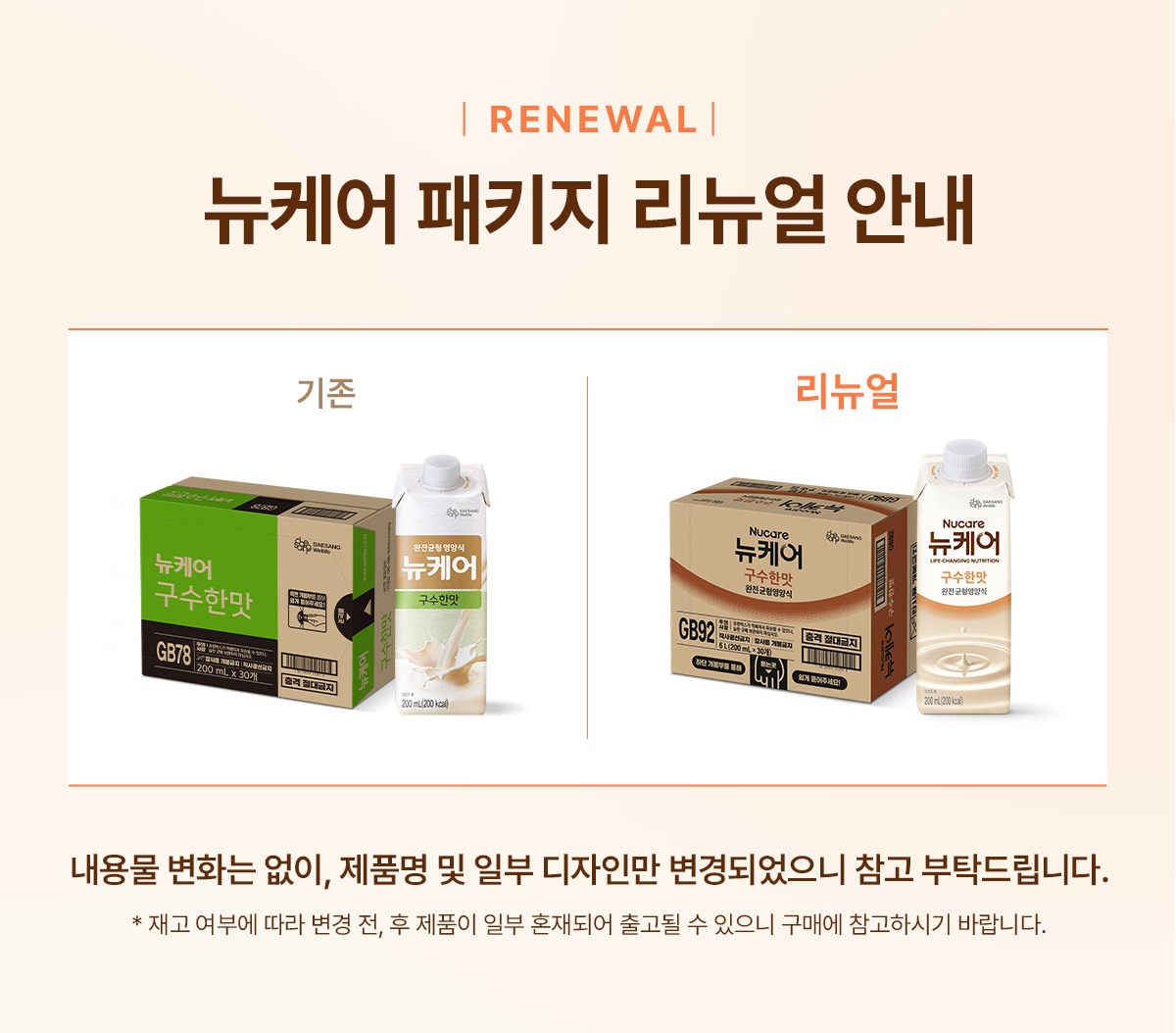 [네이버단독] 뉴케어 구수한맛 완전균형영양식 + 뉴케어 액티브 200ml, 18개 제품 이미지