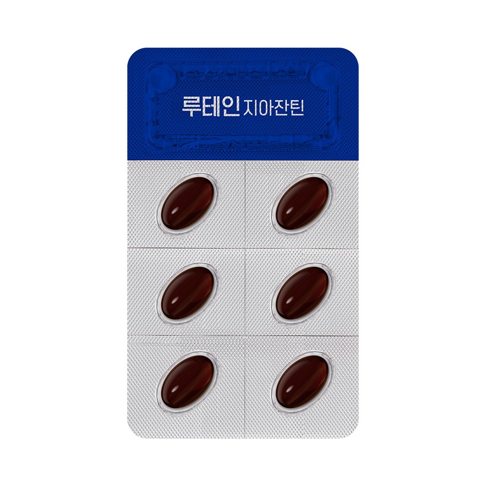 웰라이프 루테인 지아잔틴 (500mg) 눈영양보충용제품 30캡슐, 6개 제품 이미지