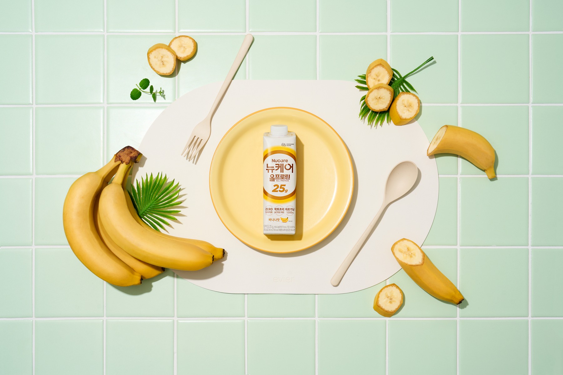 [단백질 25g] 뉴케어 올프로틴 바나나맛 단백질음료 245ml, 24개 제품 이미지