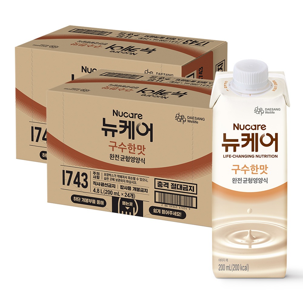 뉴케어 구수한맛 균형영양식 200ml, 48개 제품 이미지