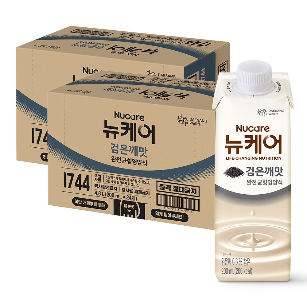 뉴케어 검은깨맛 균형영양식 200ml, 48개 제품 이미지