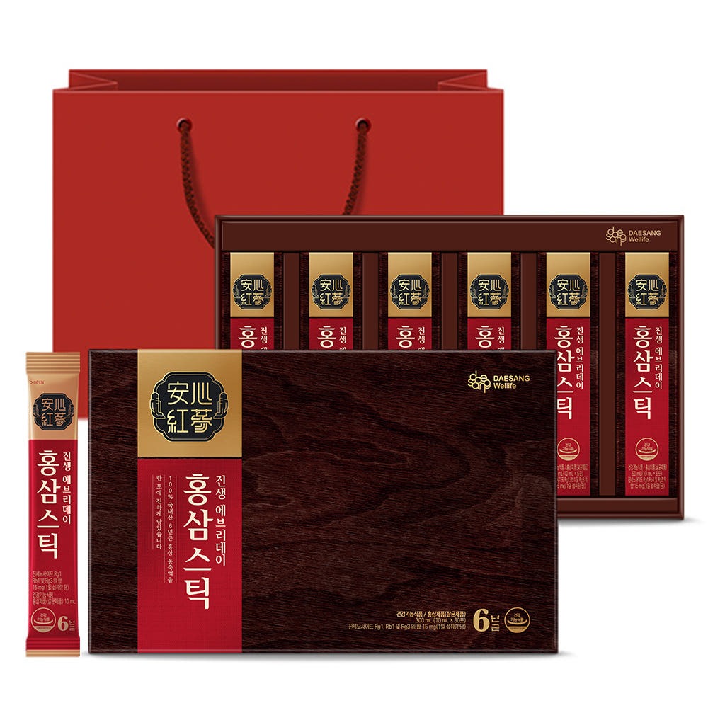 웰라이프 진생에브리데이 홍삼스틱 1박스 (10 mL x 30포) 면역력 제품 이미지