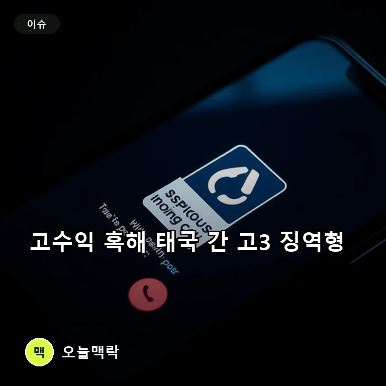 청소년 해외 원정부터 노인 표적까지…진화하는 보이스피싱 경보 주제를 표현한 편집 이미지